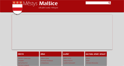Desktop Screenshot of malsice.eu